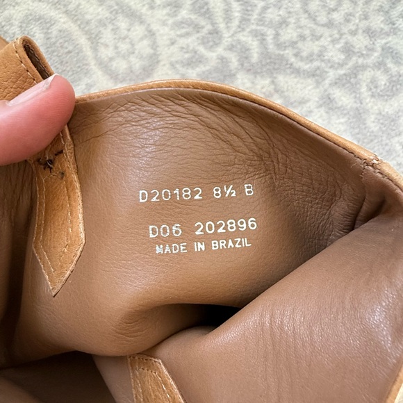 Cole Haan Tan Heeled Boots with Classic Silhouette - Picture 5 of 6